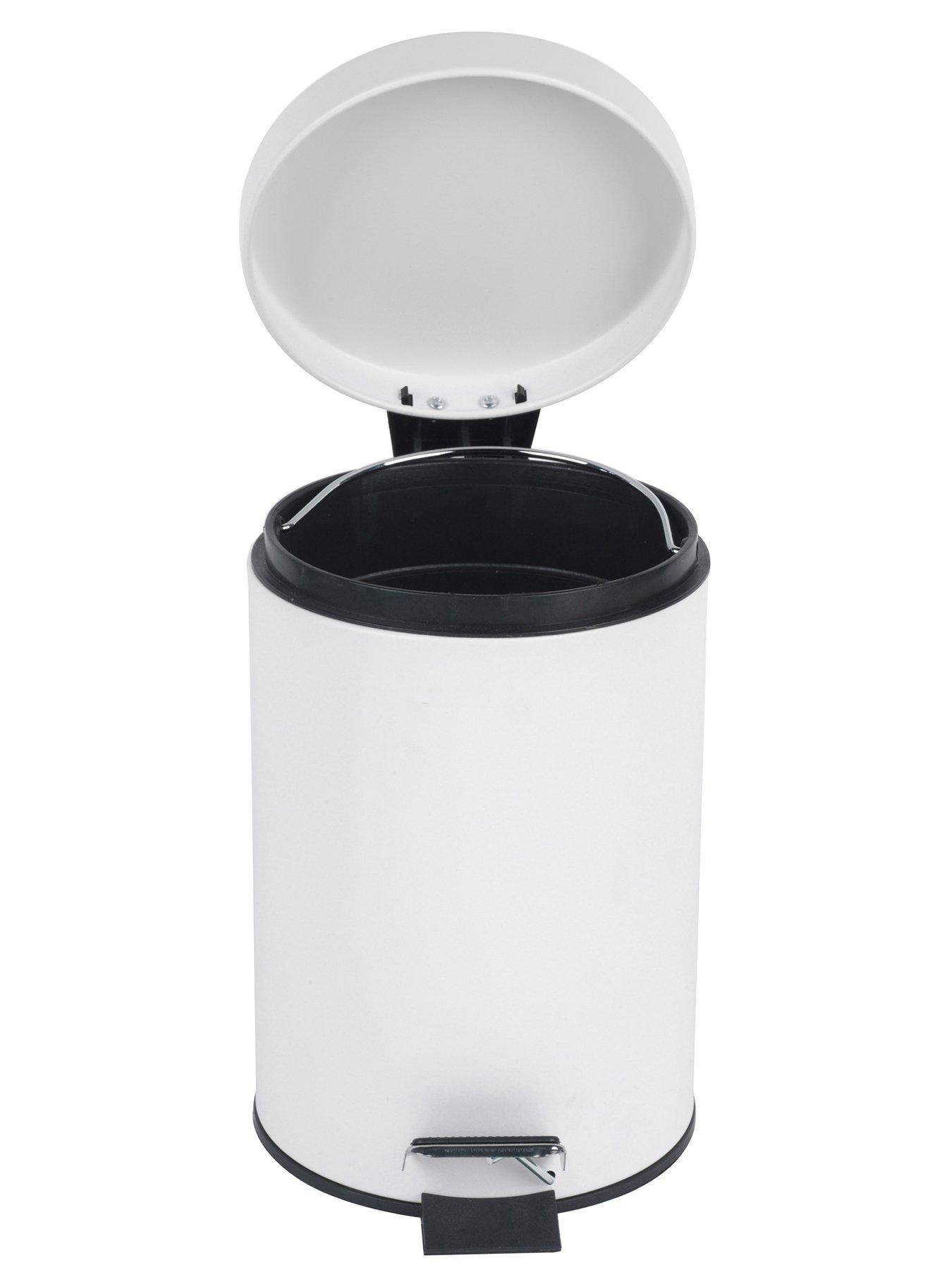 Beldray 3 Litre Round Waste Small Pedal Bin