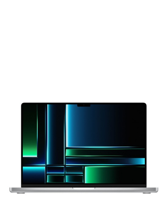 front image of apple-macbook-pro-m2-pro-2023-16-inchnbspwith-12-core-cpu-and-19-core-gpu-512gb-ssd-silver