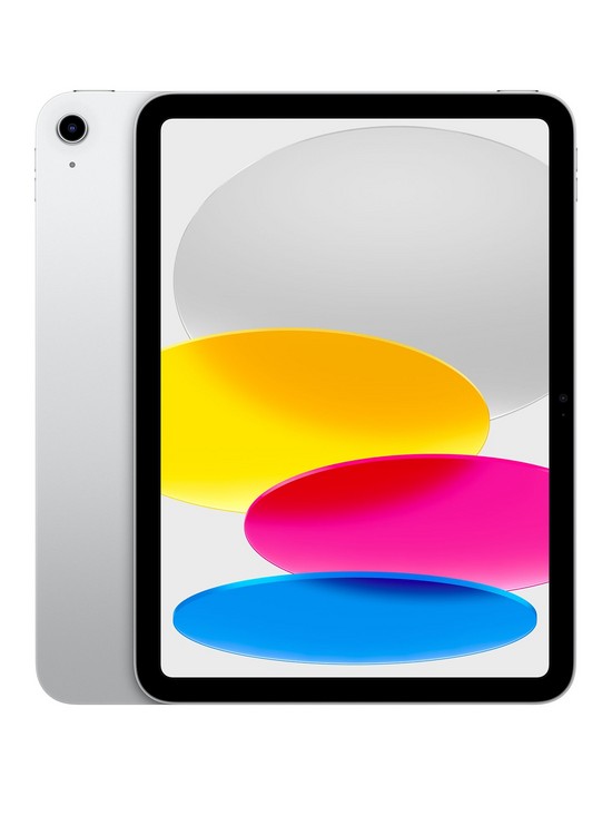 front image of apple-ipad-10th-gen-2022-64gb-wi-fi-109-inchnbsp--silver