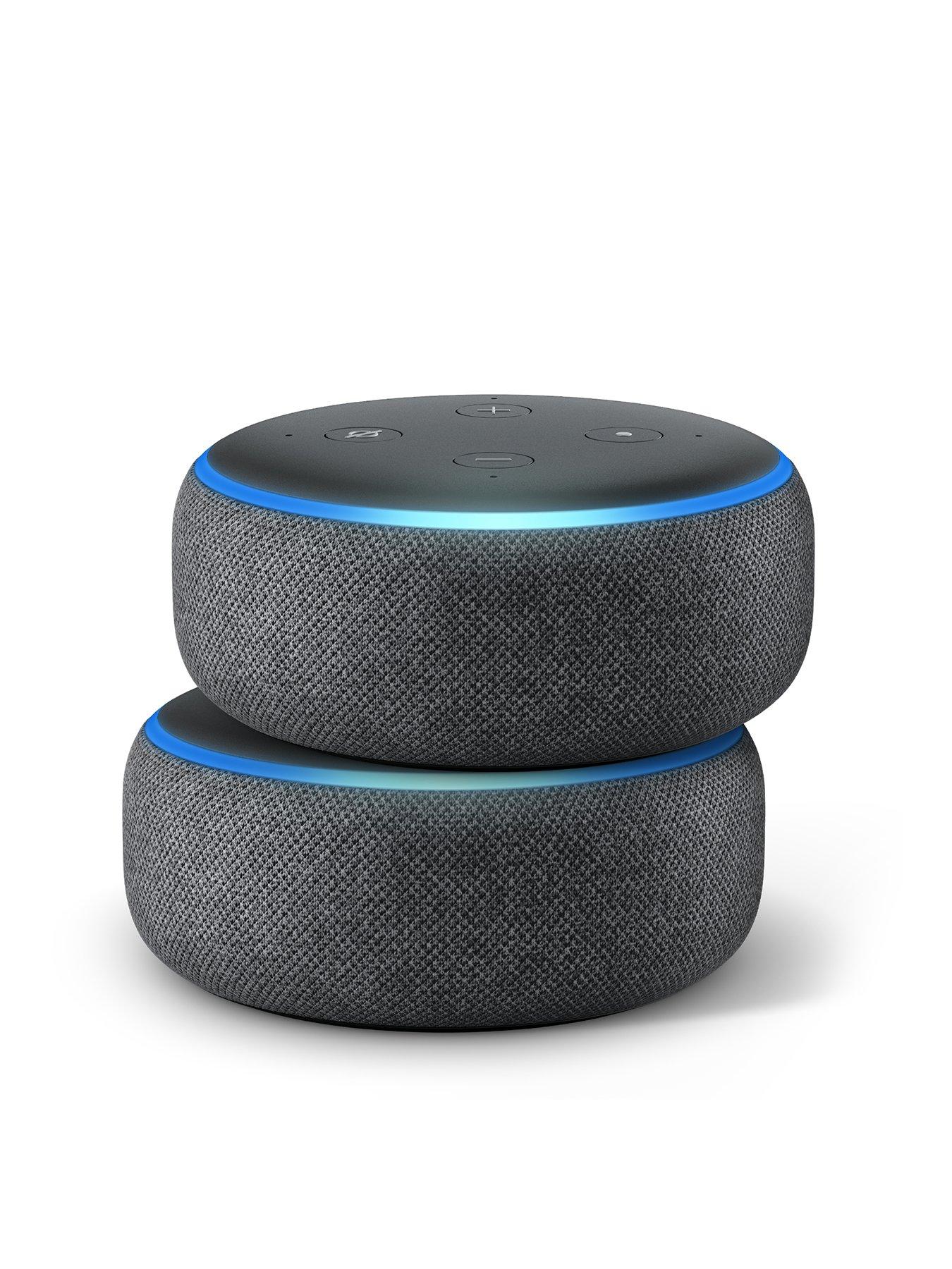 echo dot stuck on blue light