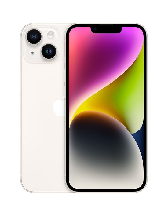 front image of apple-iphone-14-128gb--nbspstarlight