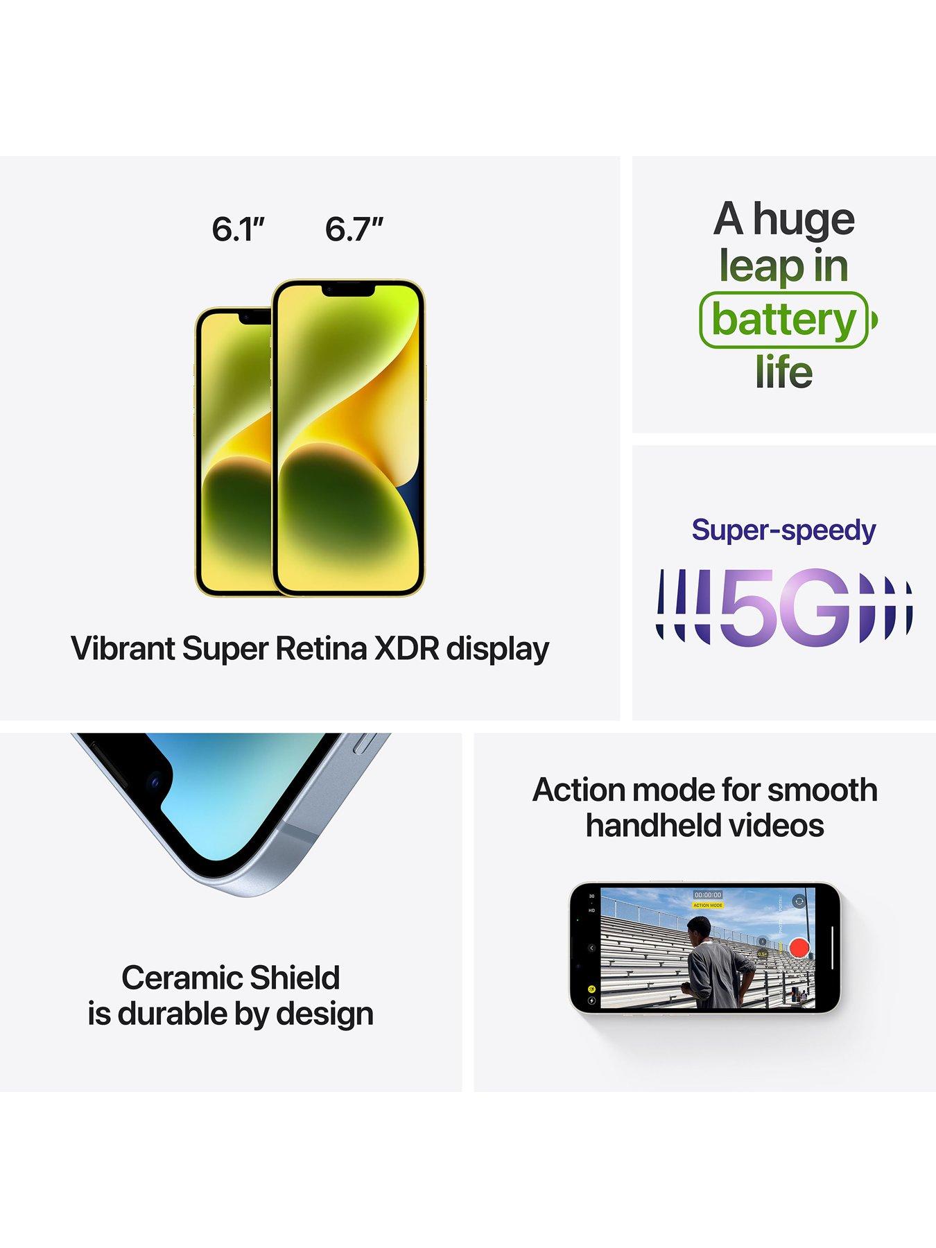 Image 6 of 8 of Apple iPhone 14,&nbsp;256Gb -&nbsp;Starlight