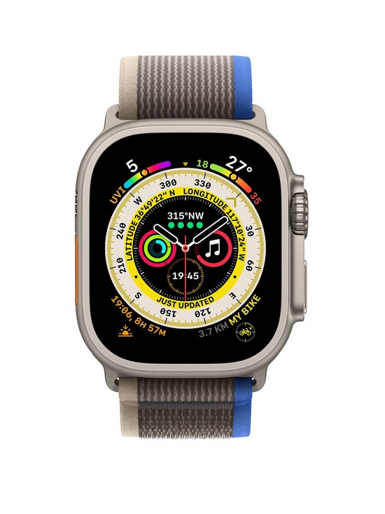 stillFront image of apple-watch-ultra-gps-cellular-49mm-titanium-case-with-bluegray-trail-loop--nbspmediumlarge
