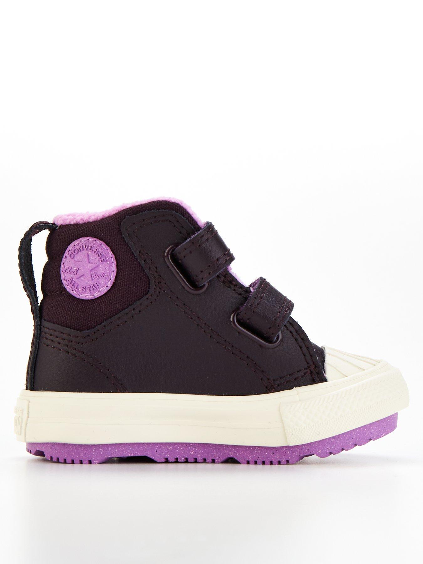 Infant leather converse sale high tops