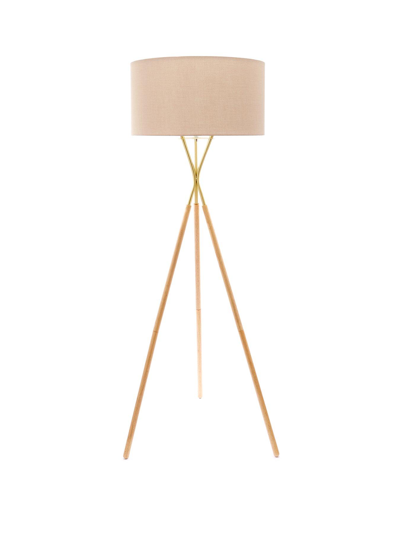 Tripod floor clearance lamp sale