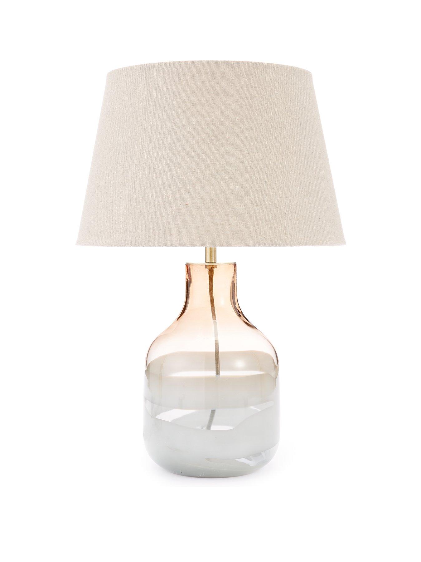 Image 2 of 4 of Michelle Keegan Home Michelle Keegan Tullio Natural Lamp