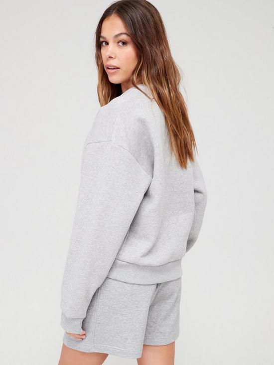 stillFront image of adidas-sportswear-all-szn-fleece-sweatshirt-grey