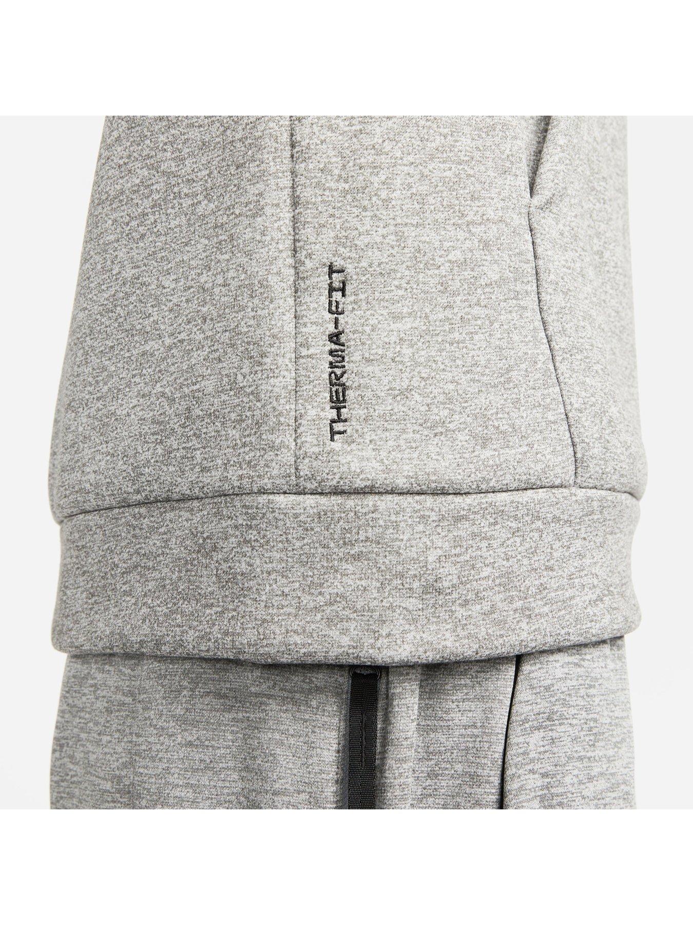  image of nike-train-therma-pullover-hoodie-dark-grey