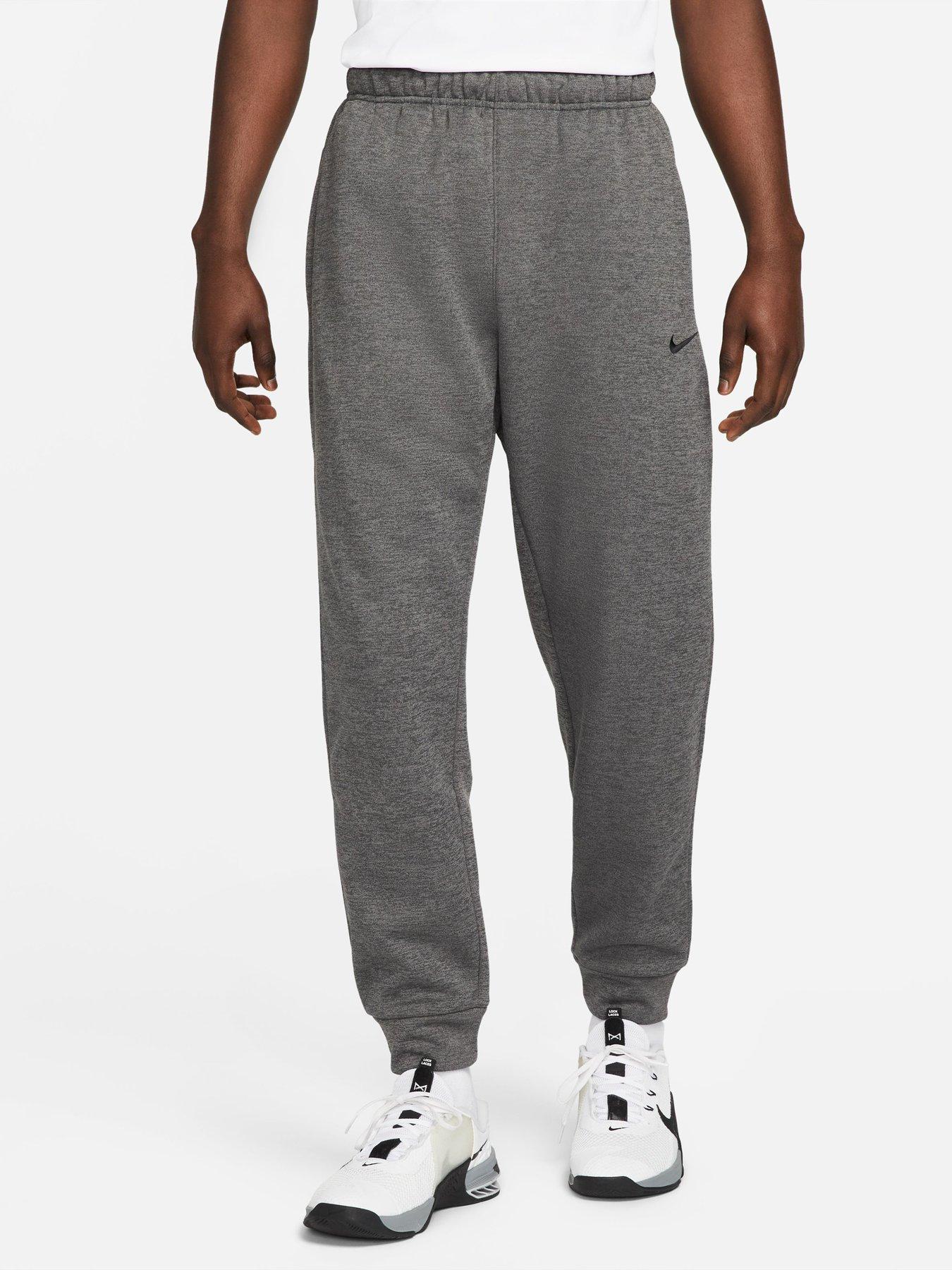 Nike Train Therma Taper Pants - Grey | littlewoods.com