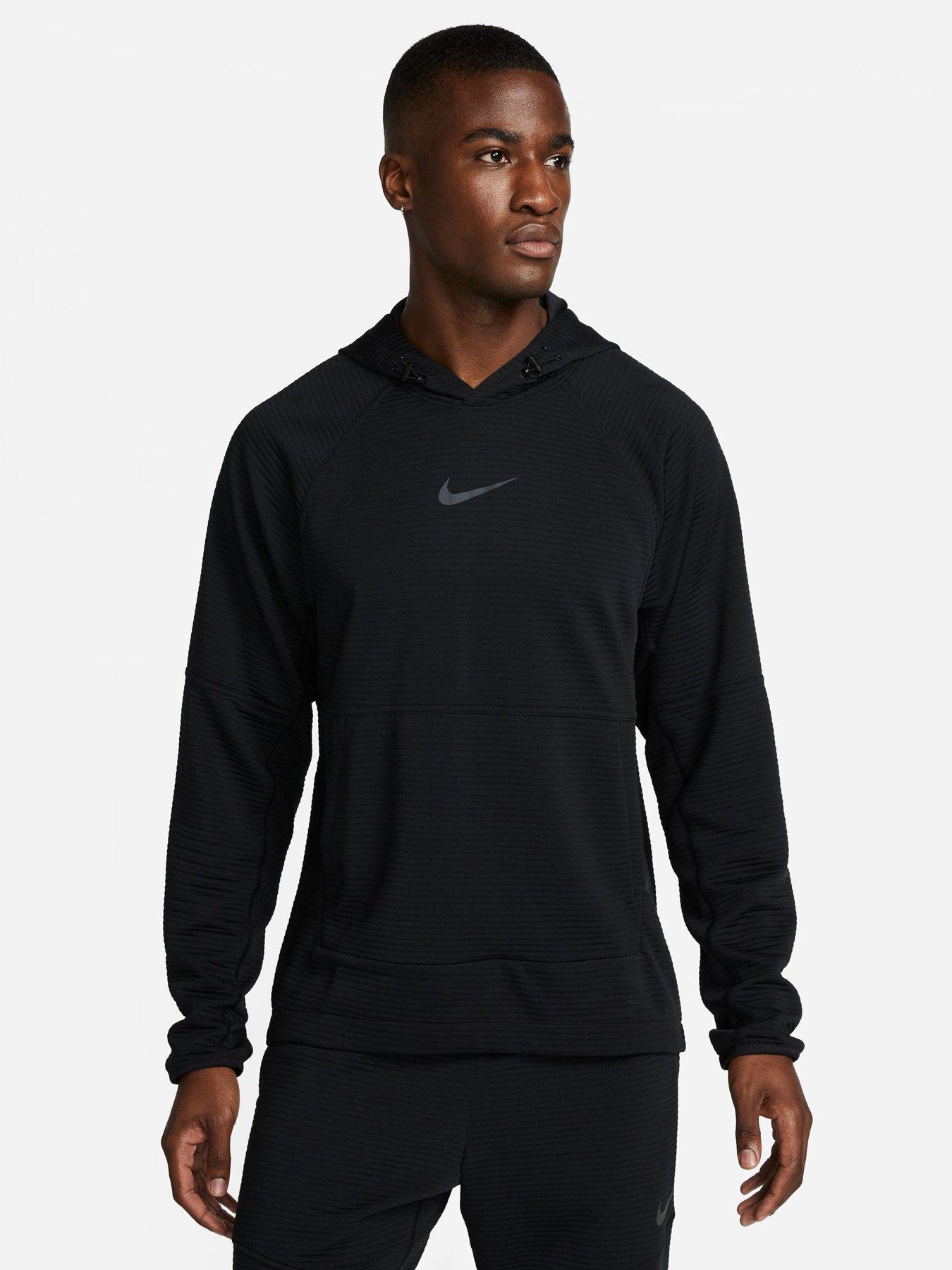 Nike Train Pro Swoosh Pullover Hoodie - Black