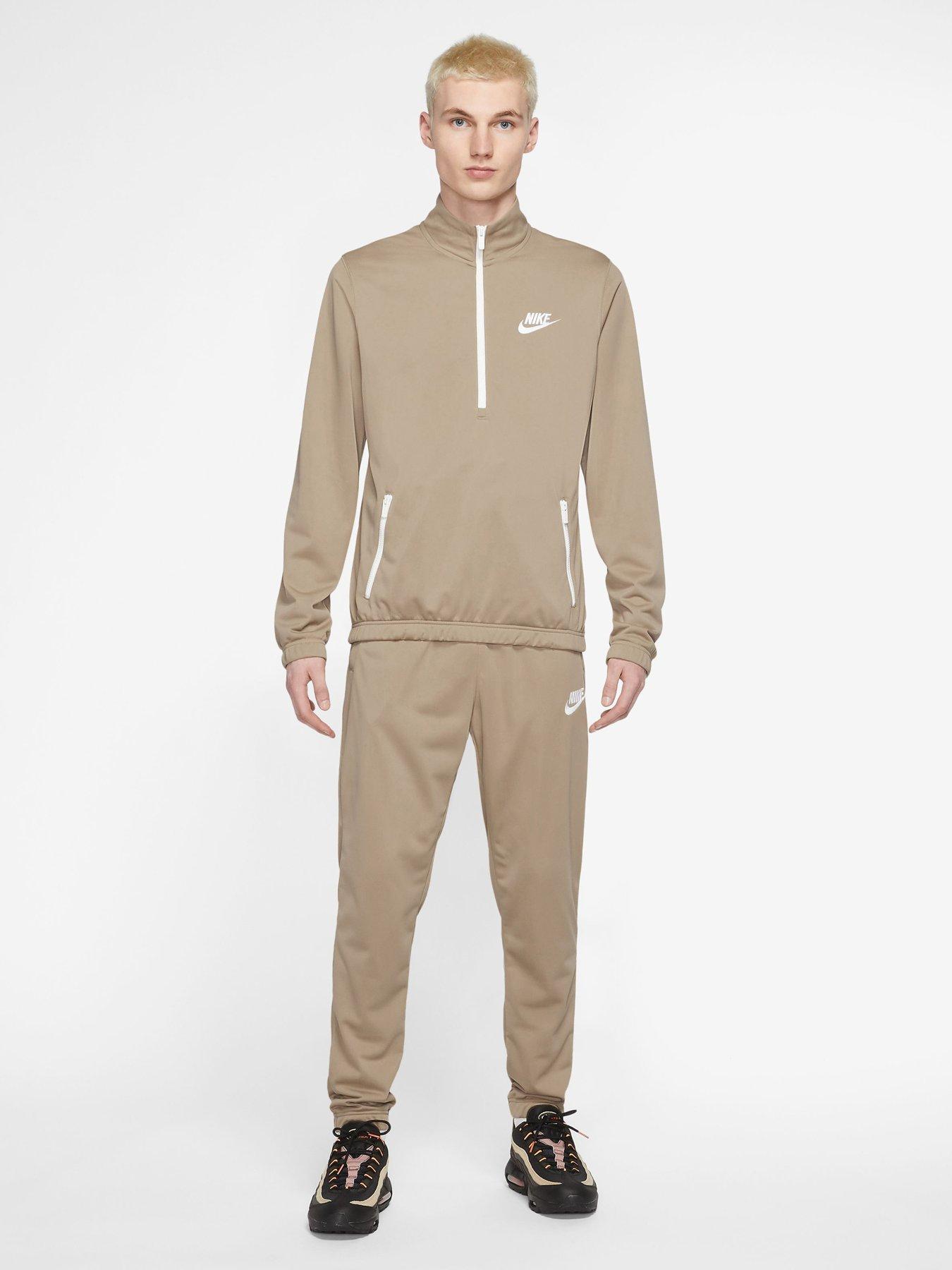 Khaki store nike tracksuit