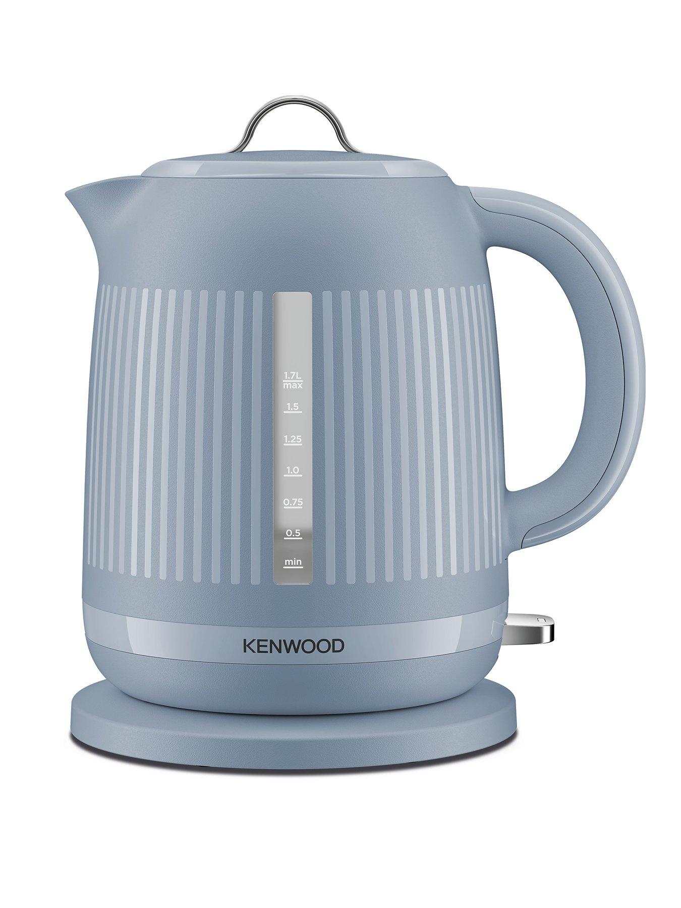 Smeg KLF03SSUK 50's Style Jug Kettle, Soft Opening, 360 Swivel Base,  Anti-Slip Feet, 300W, 1.7L