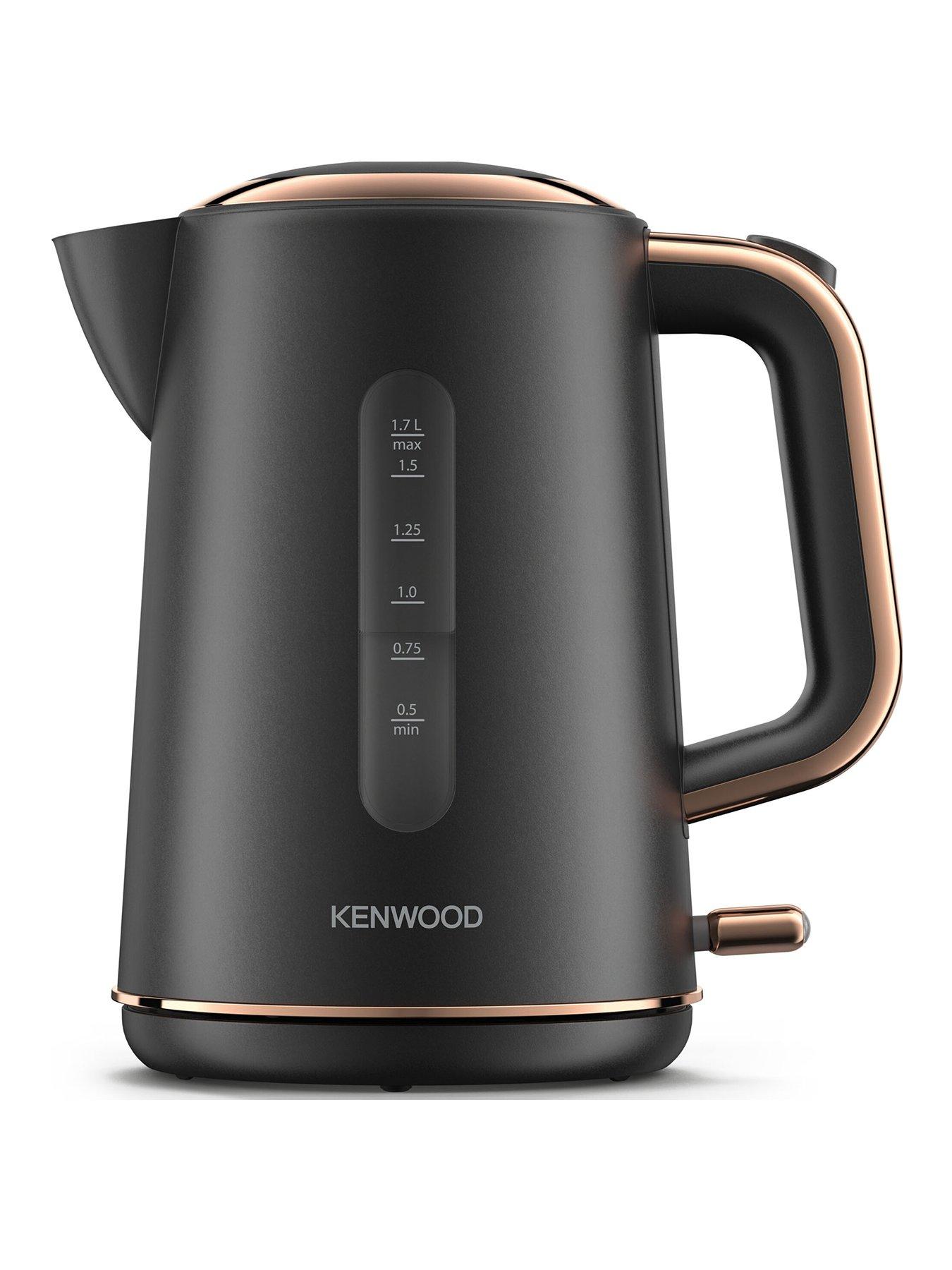 Smeg KLF03SSUK 50's Style Jug Kettle, Soft Opening, 360 Swivel Base,  Anti-Slip Feet, 300W, 1.7L