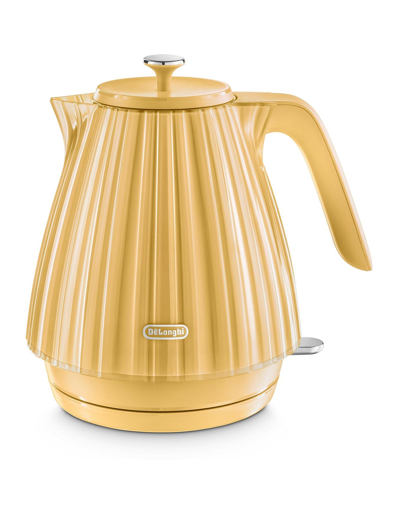DeLonghi Ballerina Kettle Yellow