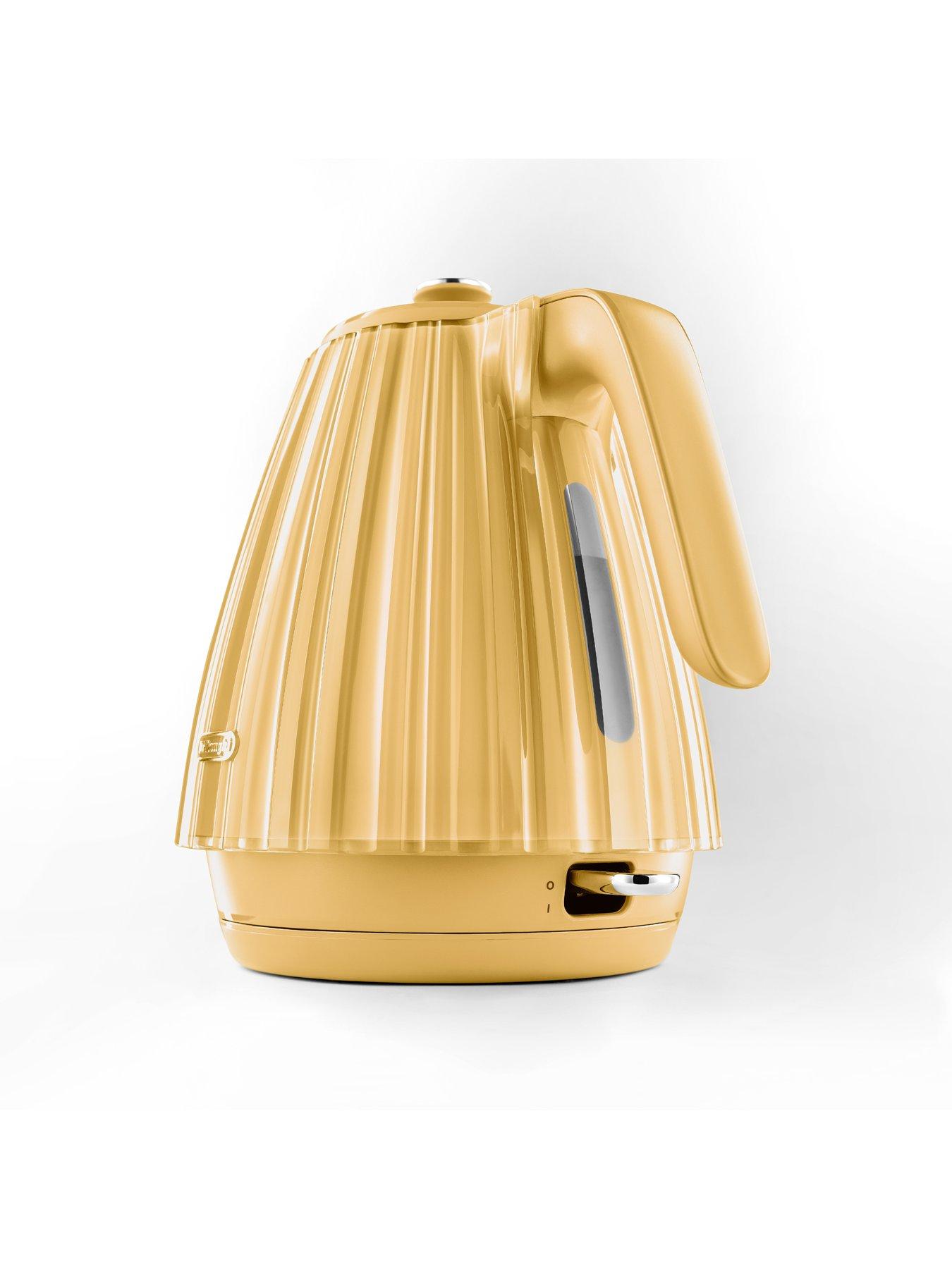 DeLonghi Ballerina Kettle Yellow littlewoods