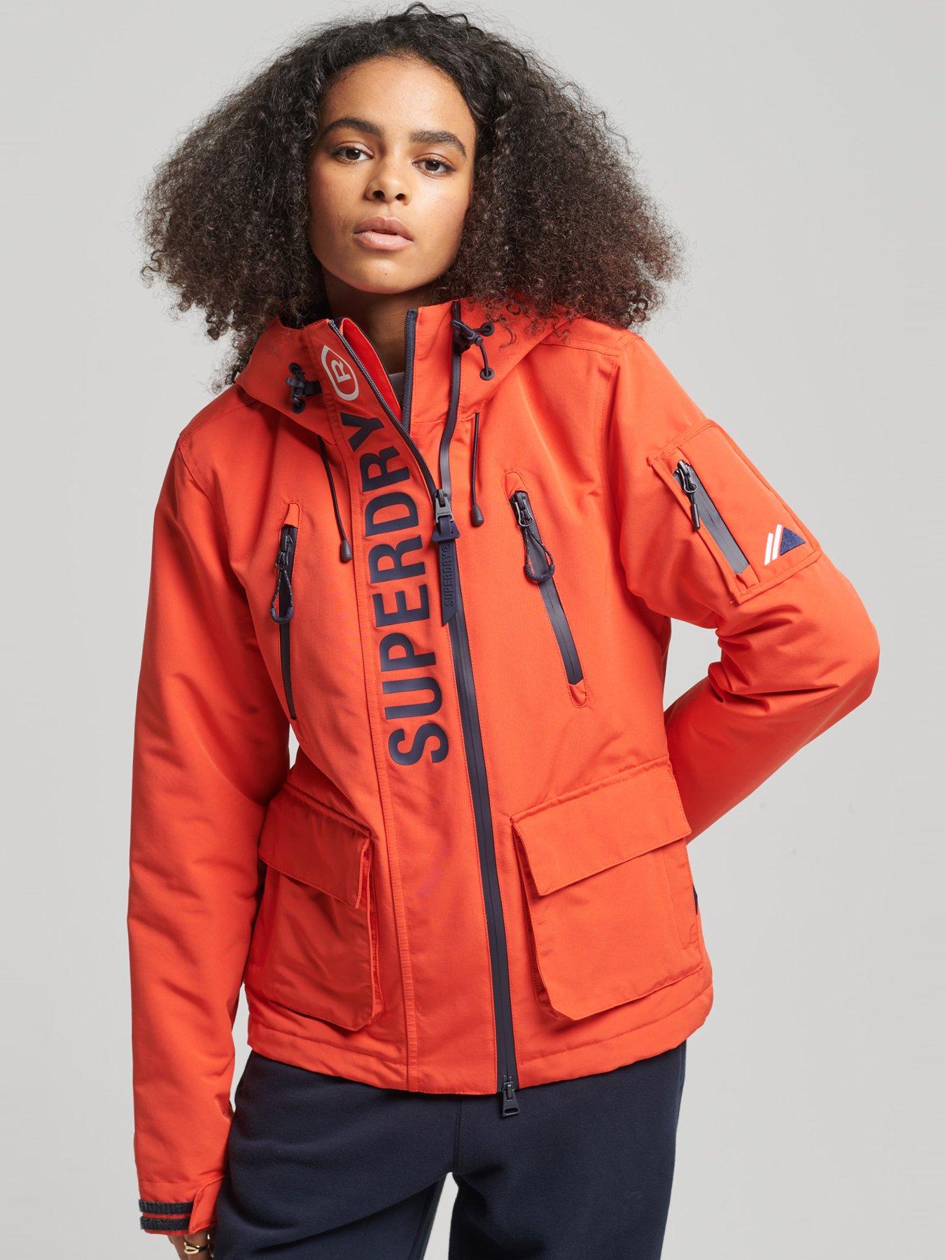 Code Expedition Longline Padded Jacket - Red