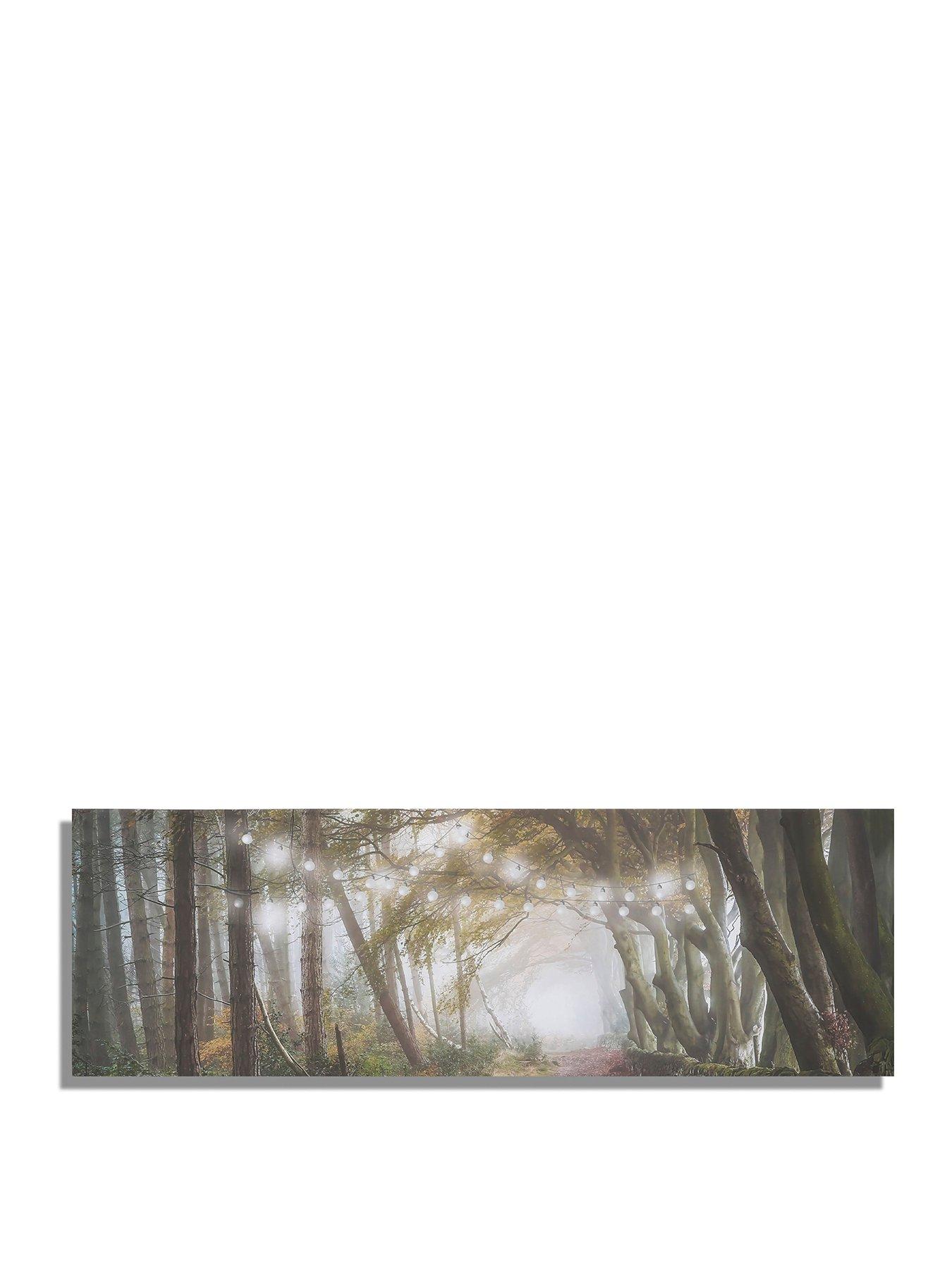 art-for-the-home-woodland-wander-led-canvas-wall-art