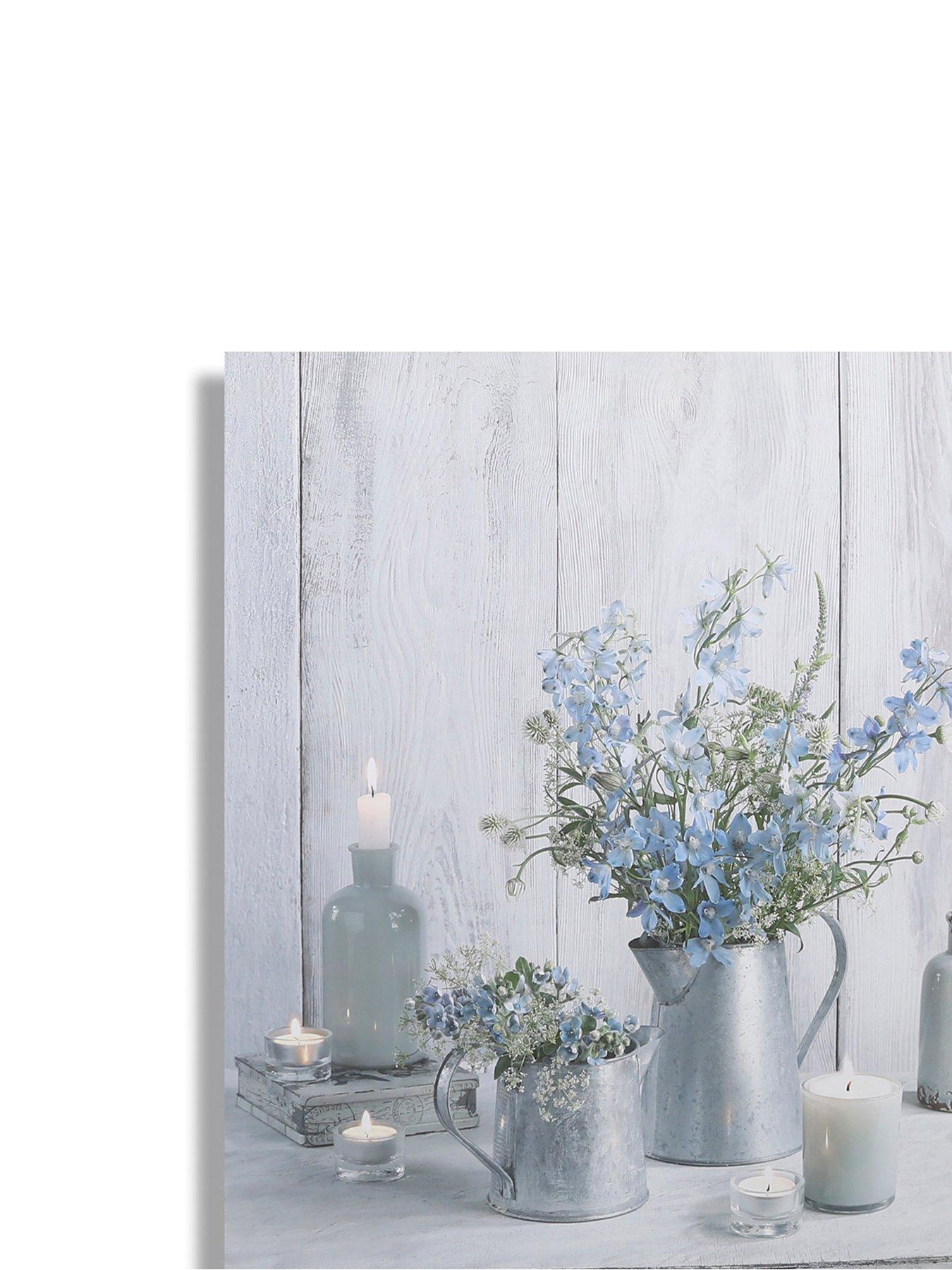  image of art-for-the-home-something-blue-led-canvas-wall-artnbsp