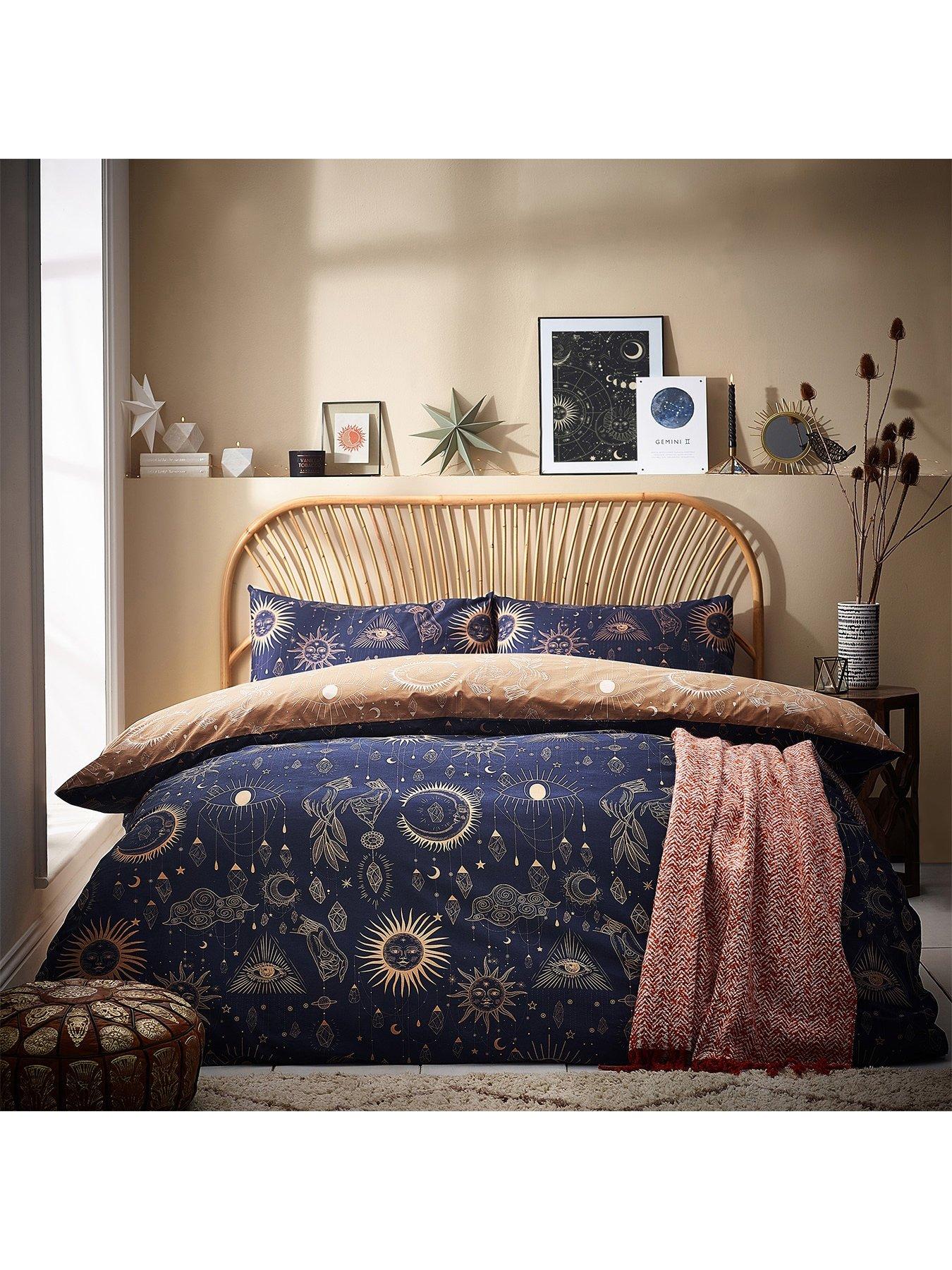 Image 1 of 3 of Furn Constellations Navy Duvet Set