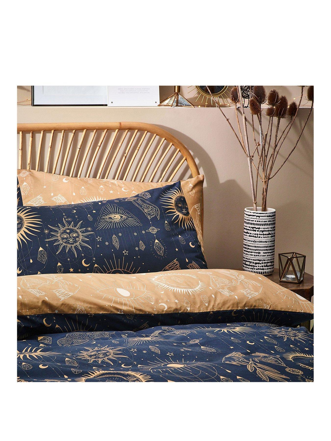 Image 2 of 3 of Furn Constellations Navy Duvet Set