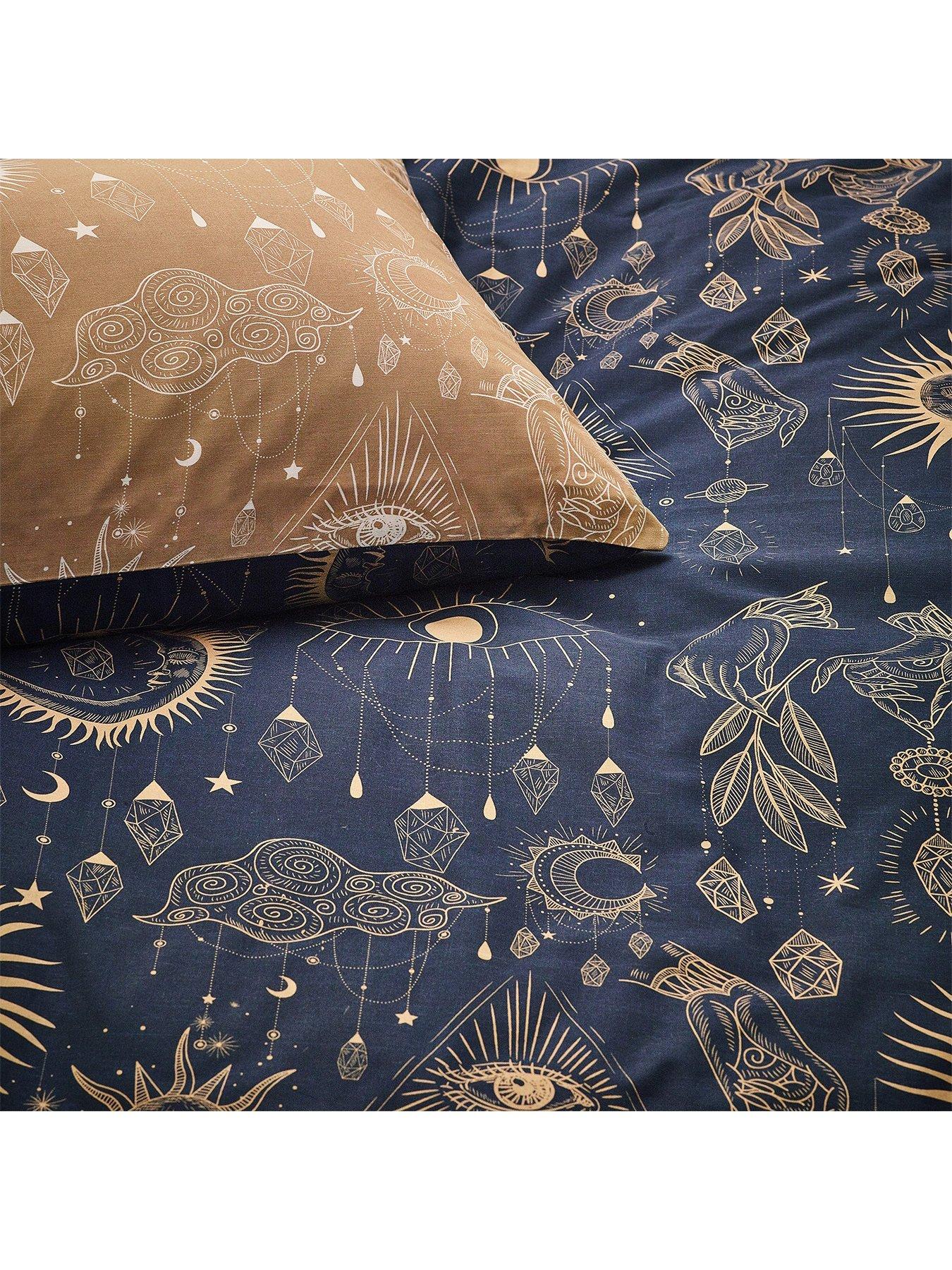Image 3 of 3 of Furn Constellations Navy Duvet Set