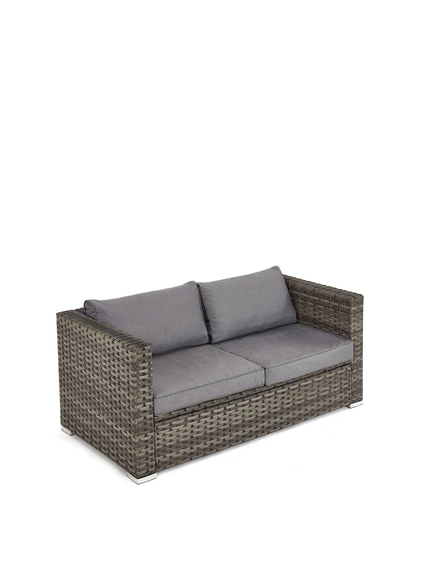 Aruba 4 seater rattan deals corner set