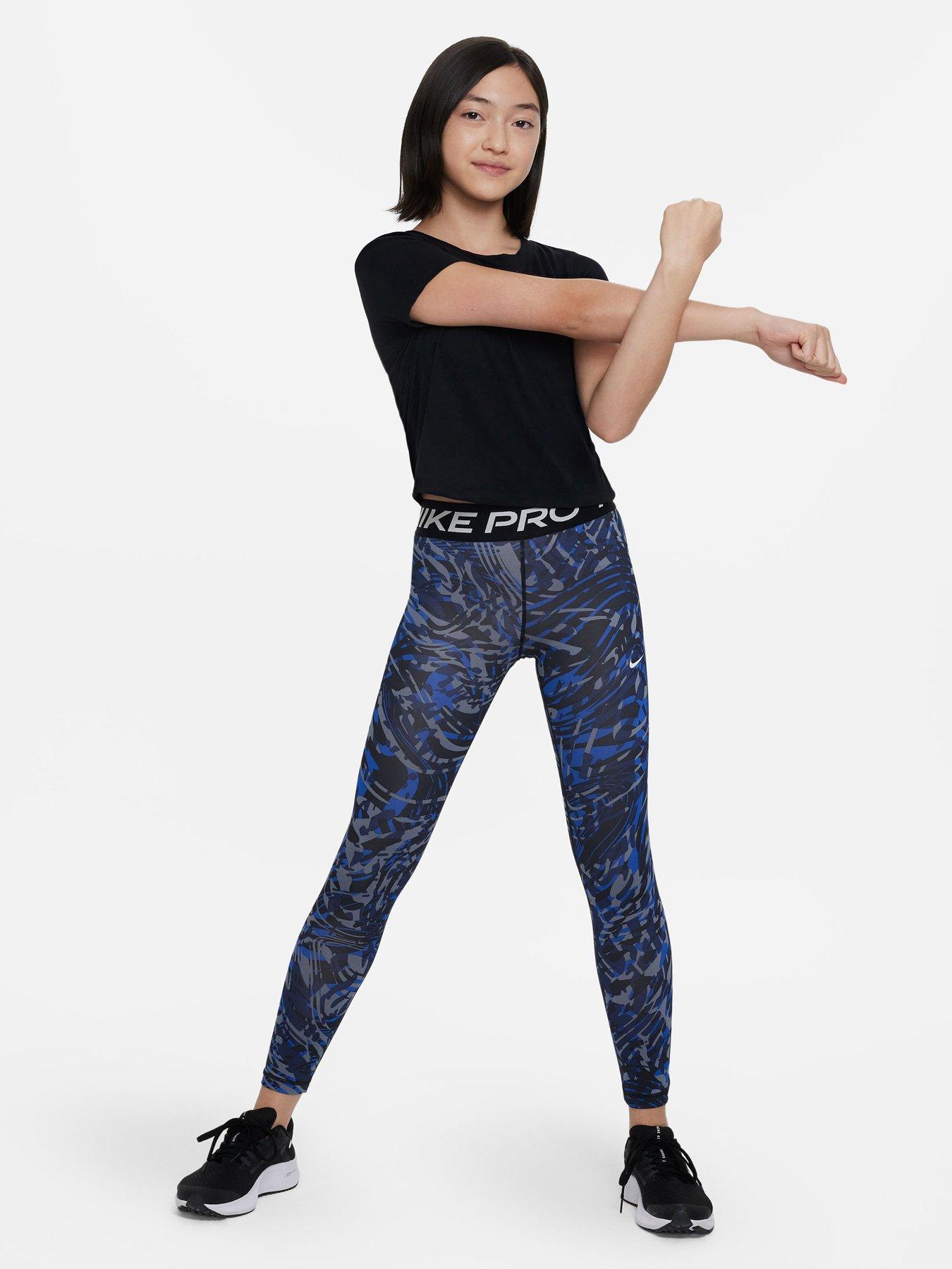 youth nike pro leggings