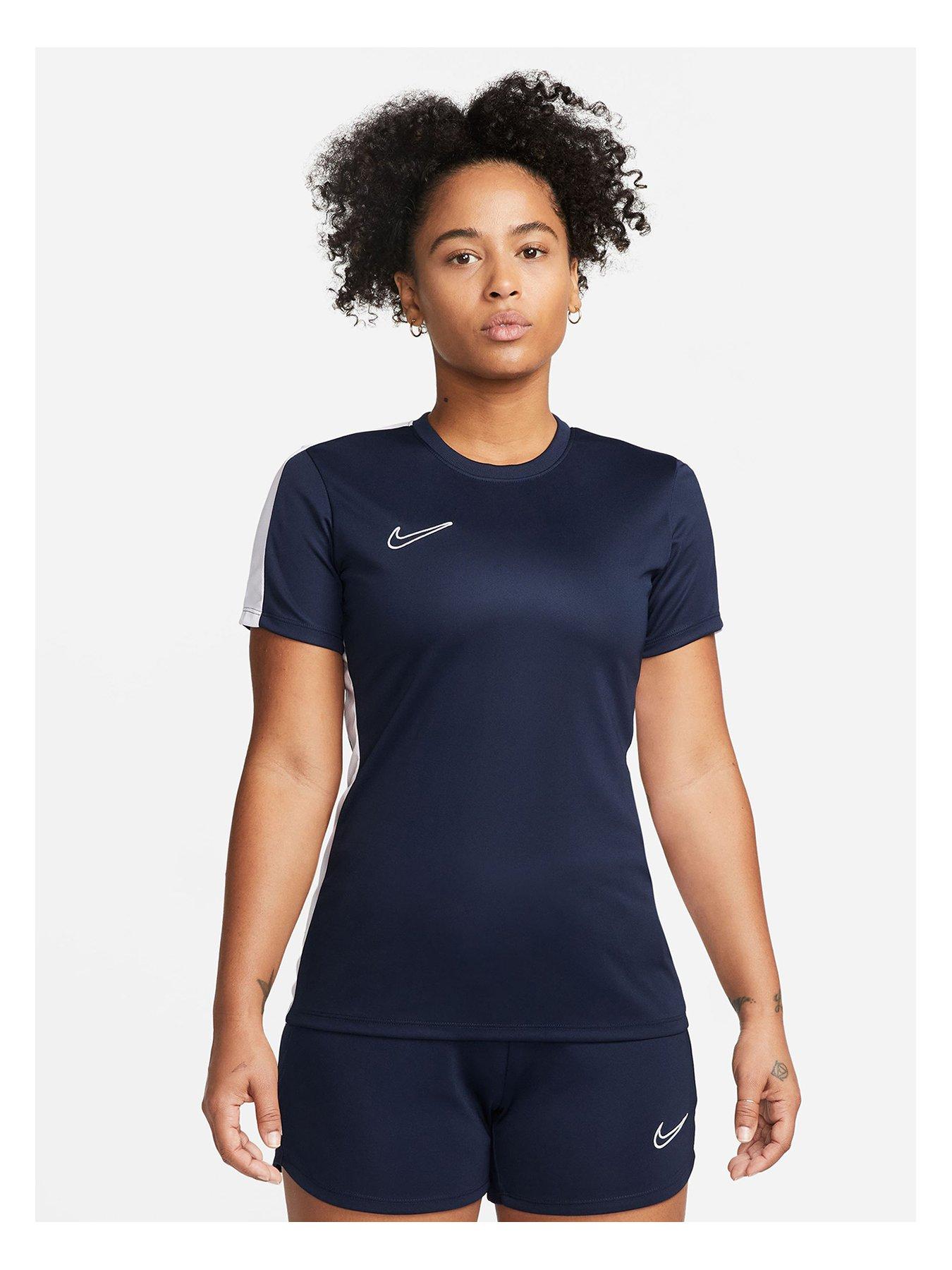 navy blue nike shirt women's