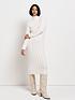  image of river-island-cable-knit-maxi-dress-cream