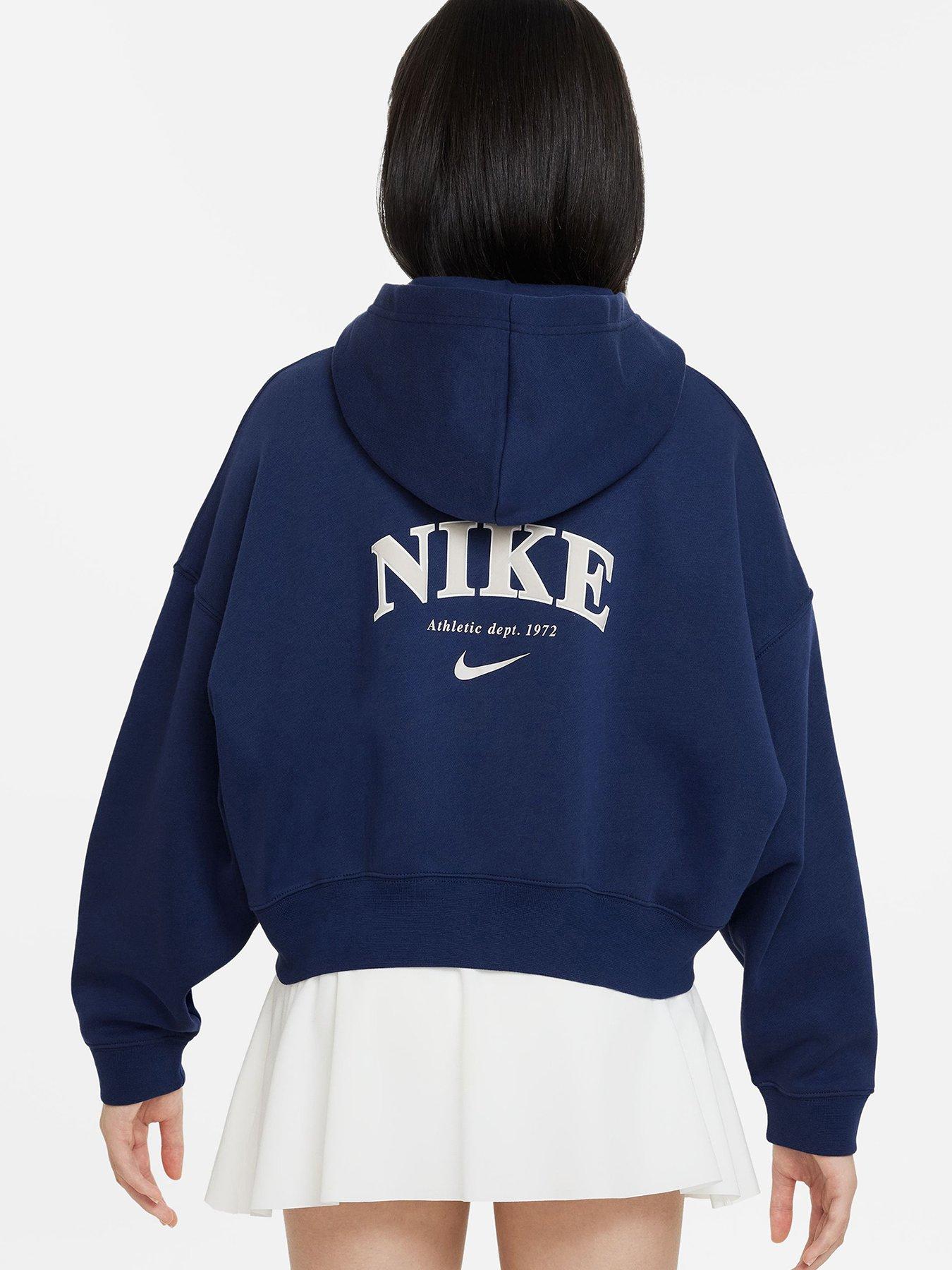 Girls navy outlet hoodie