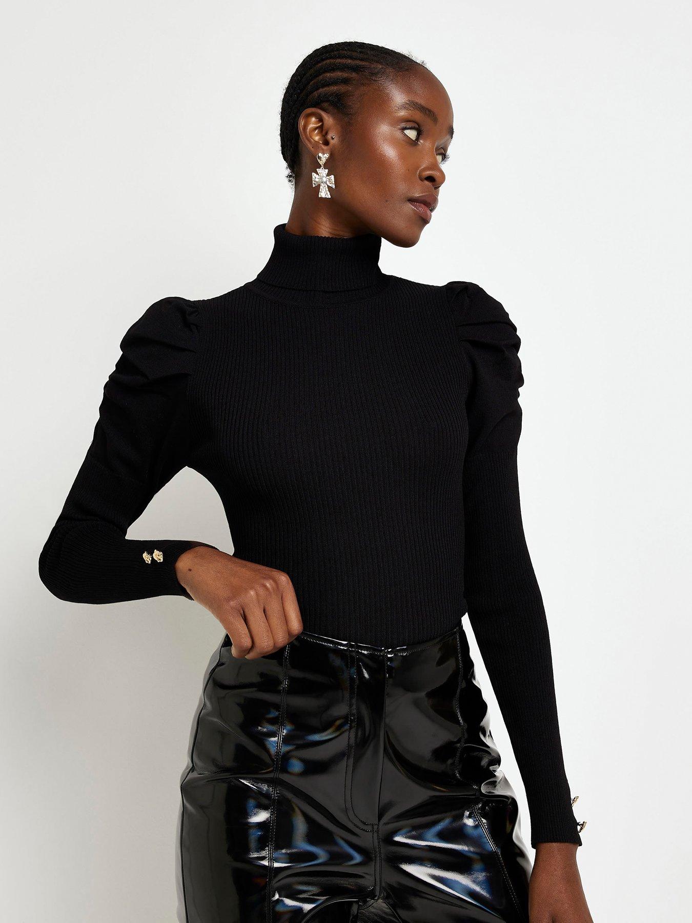 Puff sleeve top river island hotsell