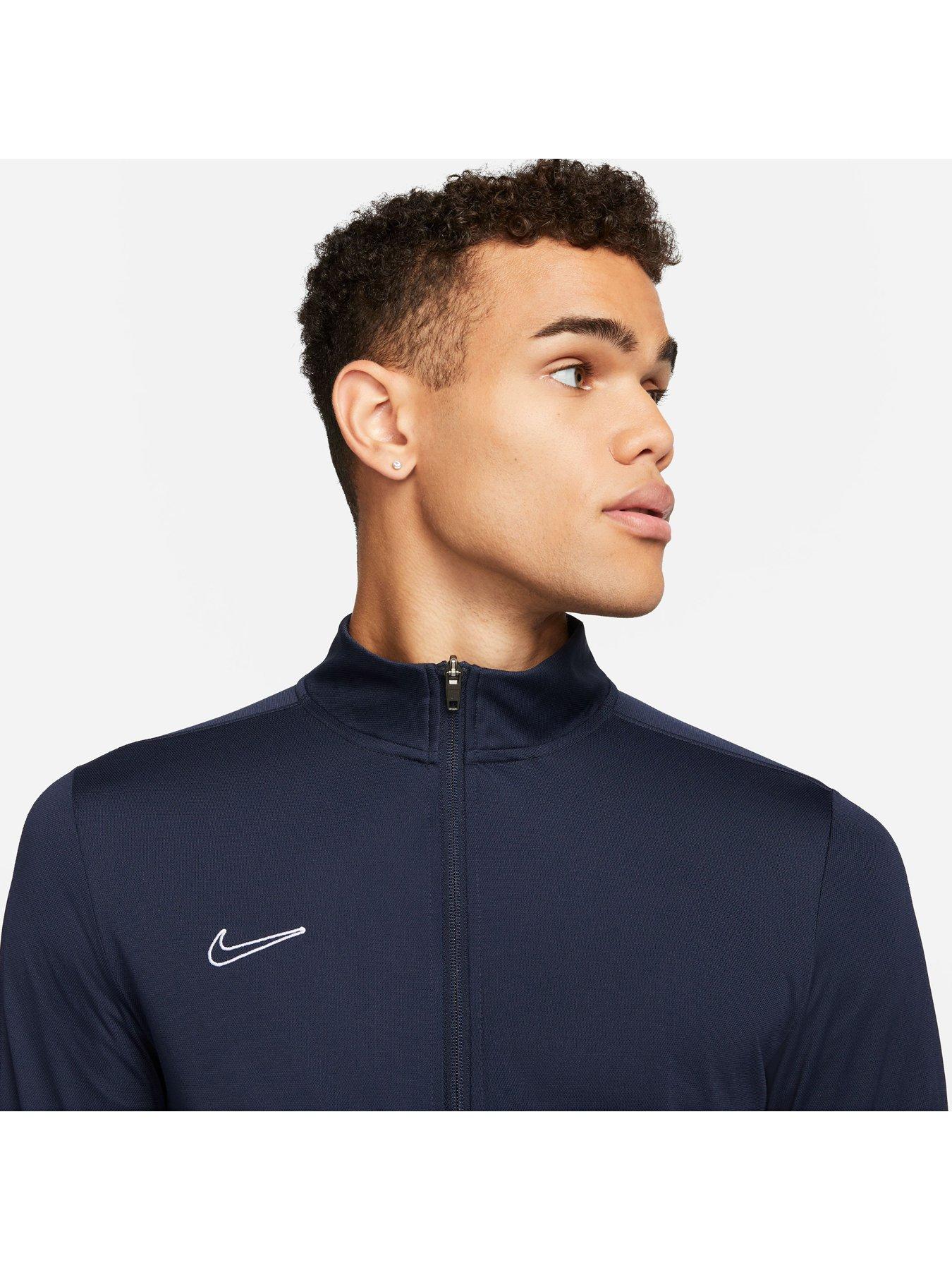 Nike academy navy tracksuit hotsell