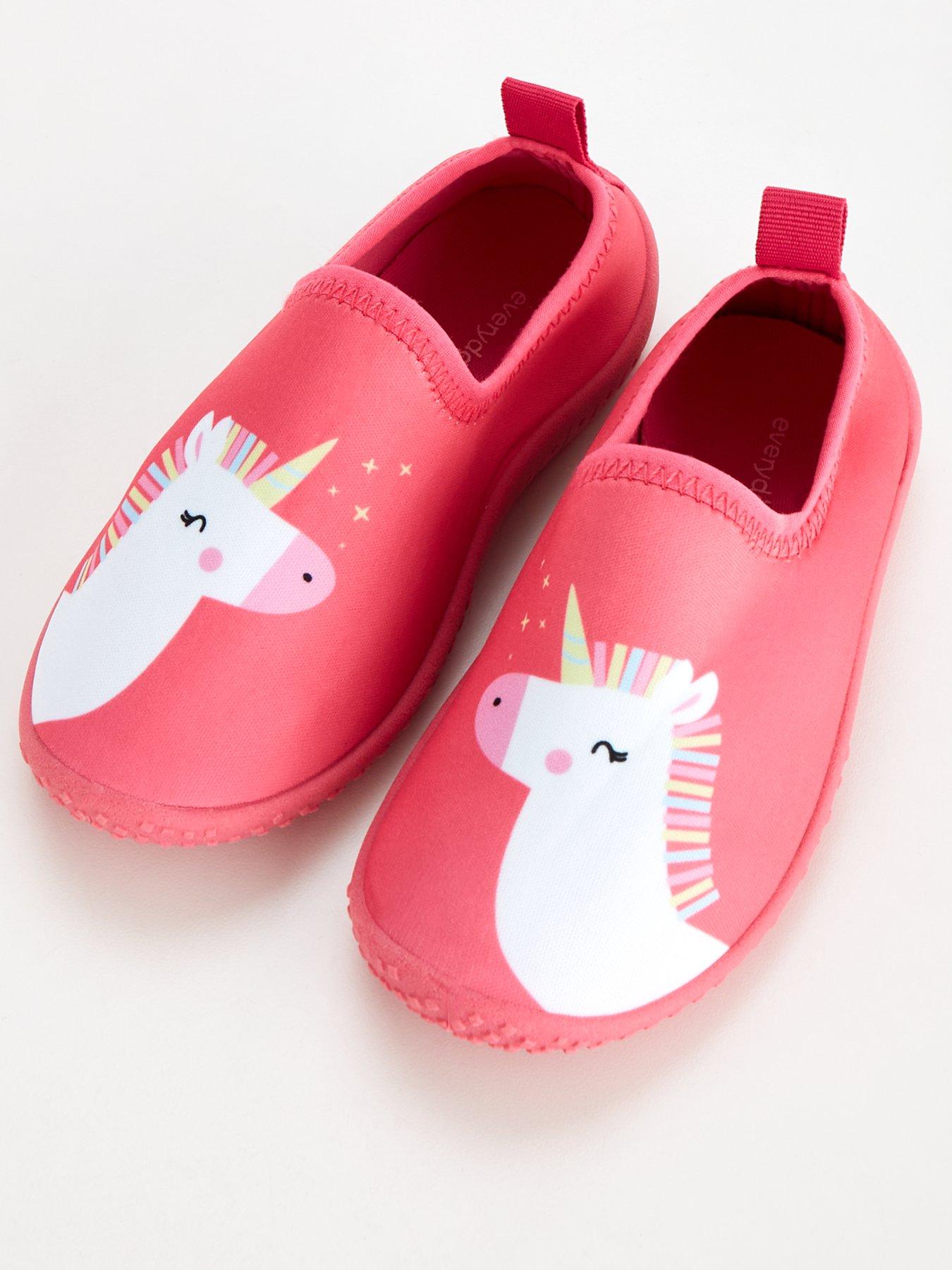 Everyday Girls Unicorn Water Shoe Pink