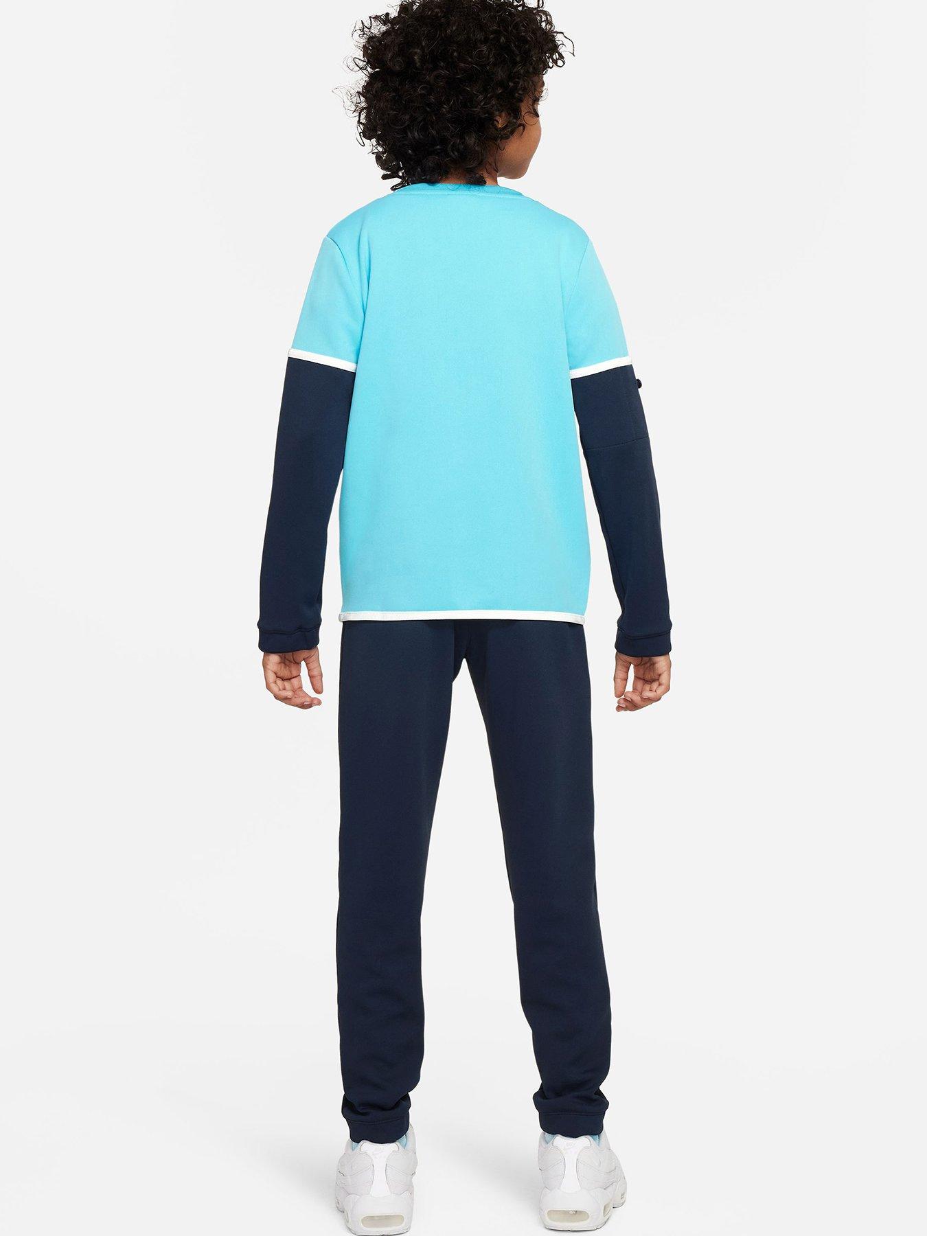  image of nike-older-kids-sportswear-poly-futura-tracksuit-navy