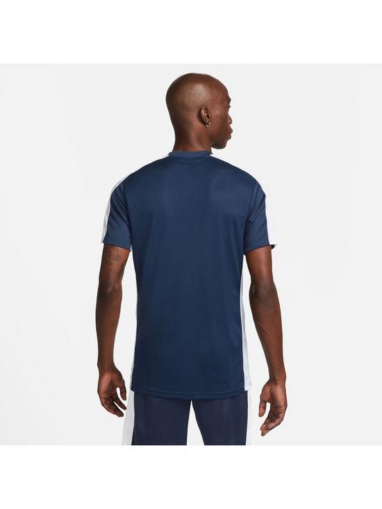 stillFront image of nike-academy-23-dry-t-shirt-navy