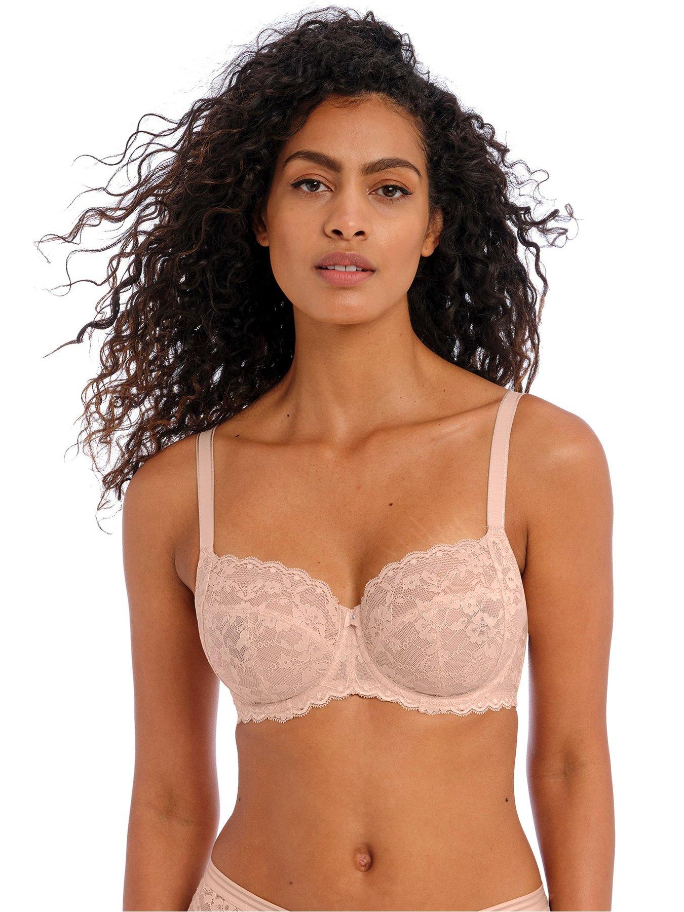 Pour Moi 21802 Aura Side Support Bra Almond