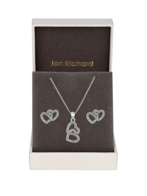 jon-richard-rhodium-plated-cubic-zirconia-heart-pendant-set-gift-boxed