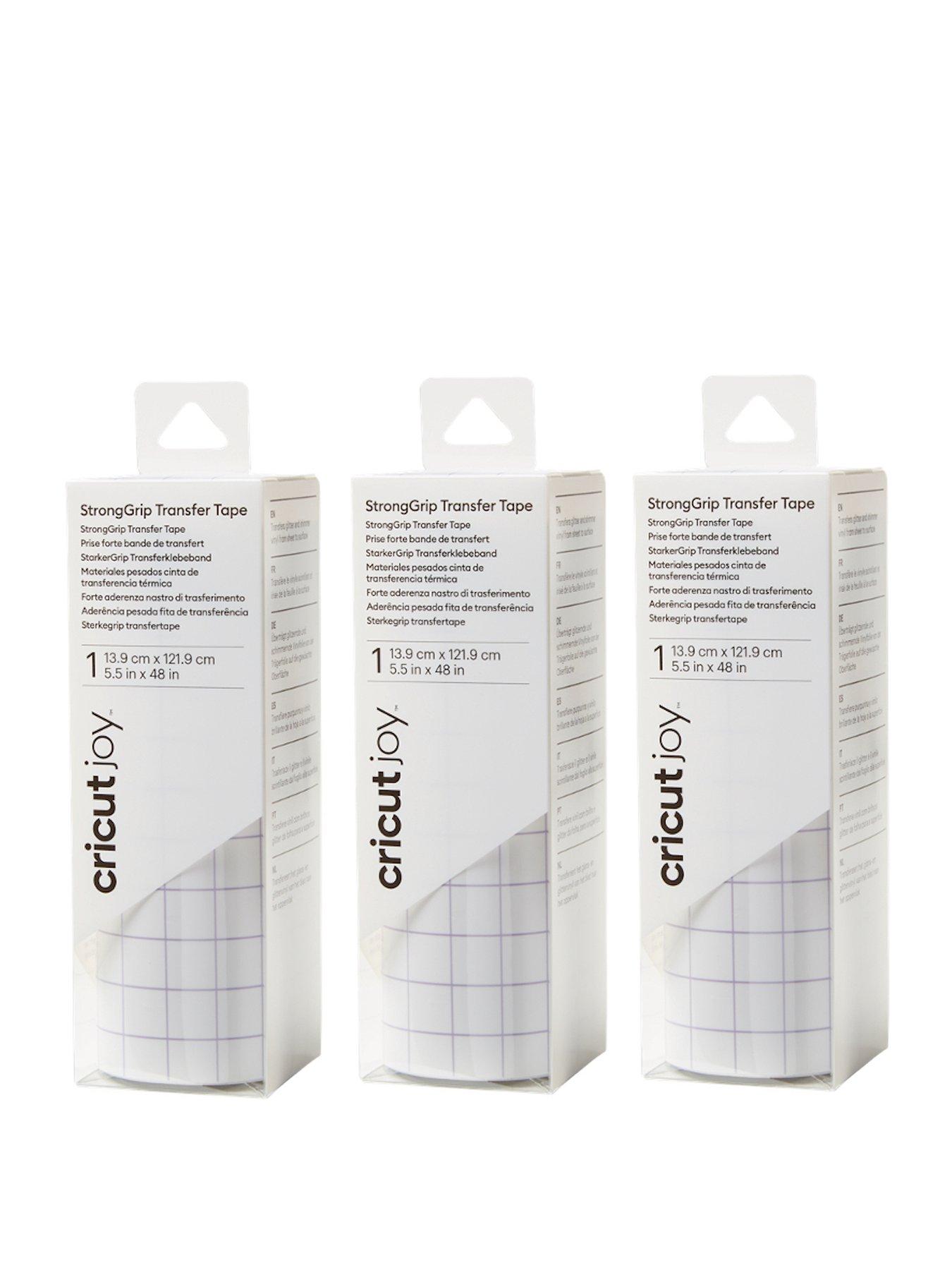 front image of cricut-joy-strong-grip-transfer-tape-2008065-x3-pack