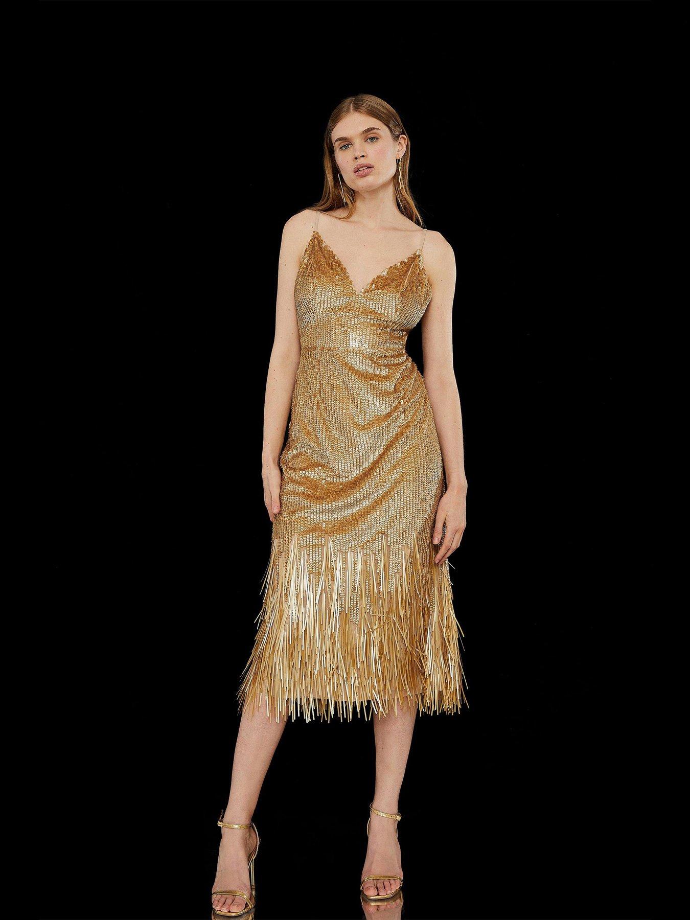 Coast hotsell fringe dress