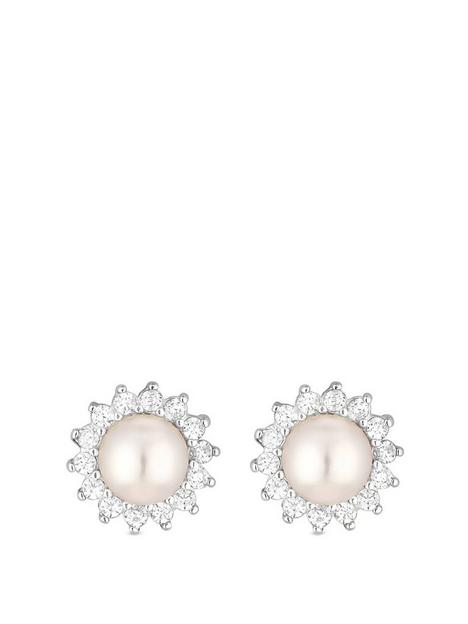 simply-silver-sterling-silver-925-freshwater-pearl-and-cubic-zirconia-halo-stud-earrings