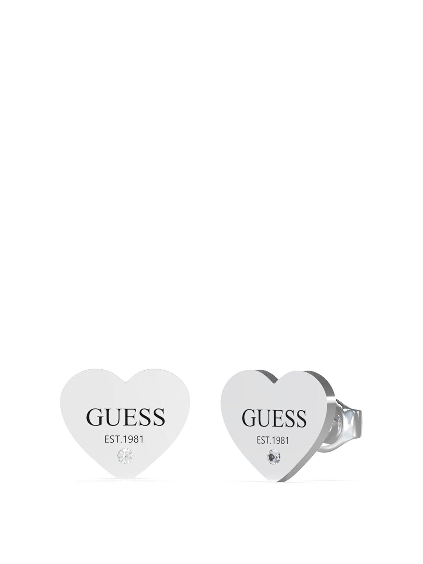 undefined Studs Party 11Mm Plain Heart Stud Earrings