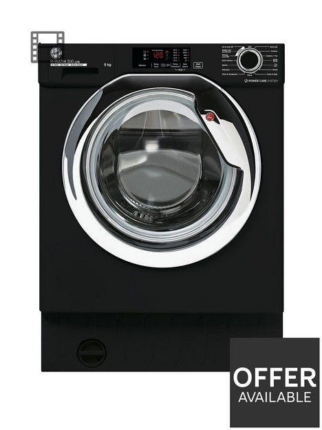 hoover-h-wash-hbws-49d3acbe80-9kgnbspload-1400-spin-integrated-washing-machine-black-with-chrome-door
