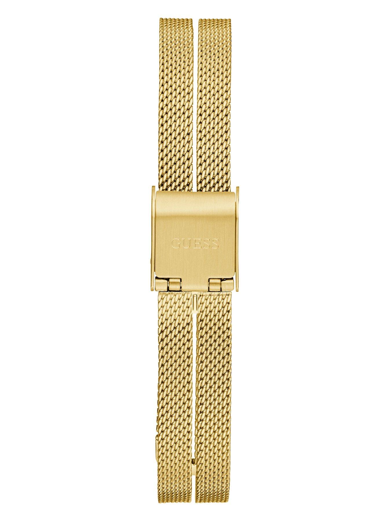 Image 3 of 5 of Guess Array With Cystals Stainless Steel/Mesh Ladies Watch