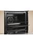  image of candy-pci27xchw6lx-multi-function-oven-with-4-burner-gas-hob-black-glass-with-stainless-steel