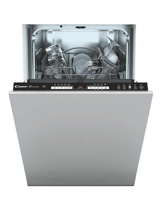 front image of candy-cdih-1l949-80-slimline-fully-integrated-dishwasher-9-place-settings