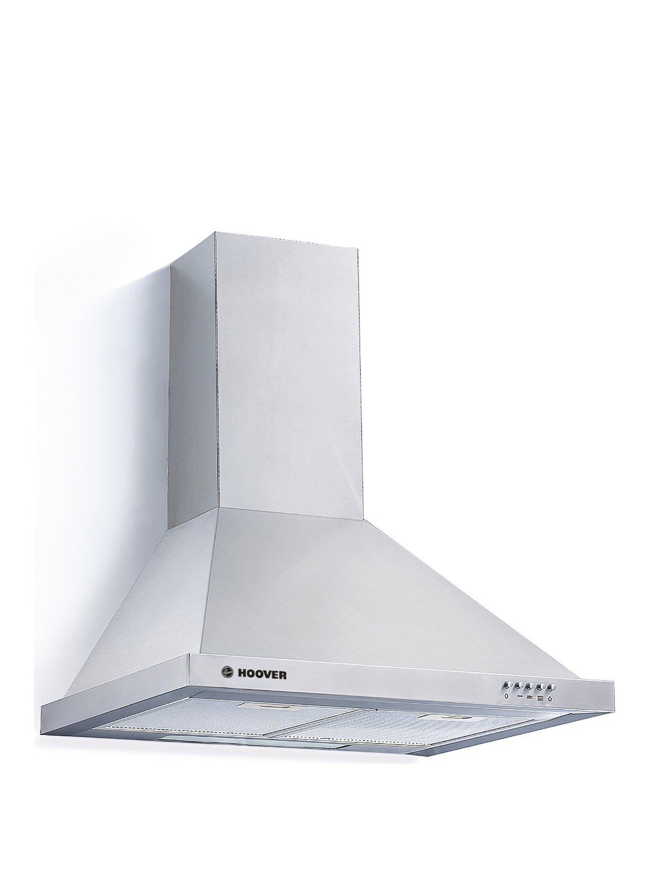 Hoover H-HOOD 300 HCE160N 60cm Cooker Hood with LED Light, stainless steel