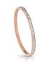  image of guess-color-my-day-clear-bangle-rose-gold