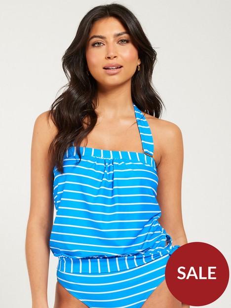 everyday-mix-and-match-blouson-tankini-top-blue