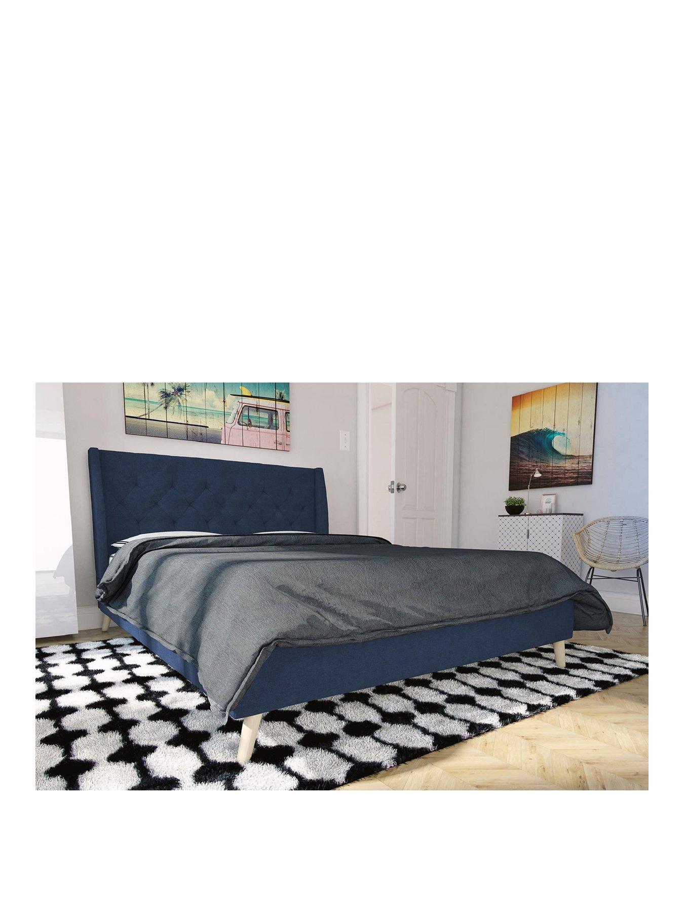 Dorel Home Thea King Linen Bed