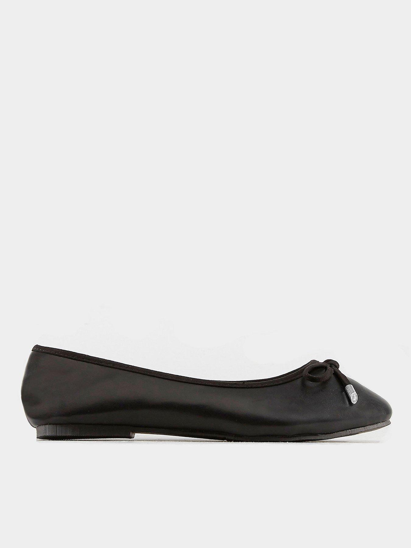undefined Wide Fit Blaisé Classic Ballerina - Black